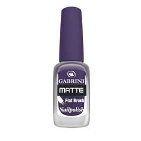 Gabrini Matte Flat Brush Mor 13 ml Oje