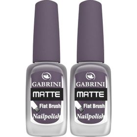 Gabrini Matte Nail Polish M19 Mat 2'li Oje