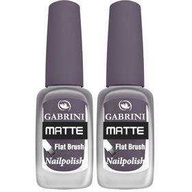 Gabrini Matte Nail Polish M19 Mat 2'li Oje