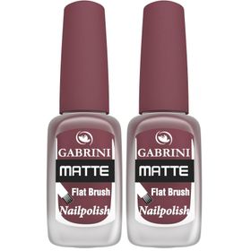Gabrini Matte Nail Polish M20 Mat 2'li Oje