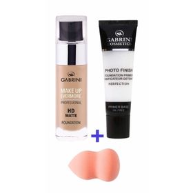 Gabrini No:01 Hd Matte Photo Finish Primer Fondöten