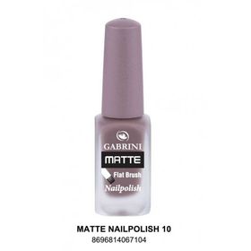Gabrini No:10 Matte Nailpolish Oje