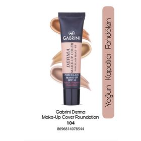 Gabrini No:104 40 ml Derma Yoğun Kapatıcı Fondöten