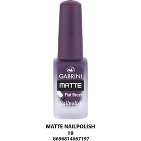 Gabrini No:19 Matte Nailpolish Oje