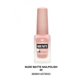 Gabrini Nude Matte Naılpolısh Nude Matte 05 8696814079053 Oje