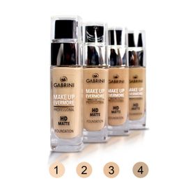 Gabrini Professional Hd Matte Foundation No:1 Mat Fondöten