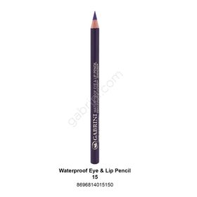 Gabrini Waterproof 15 Göz ve Dudak Kalemi