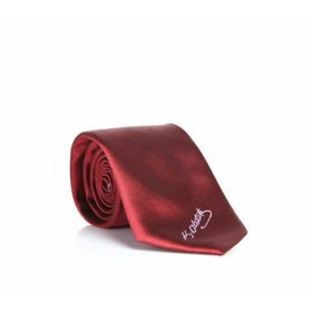 Gaffy AK-21 Atatürk İmza Desenli Dokuma Bordo Kravat