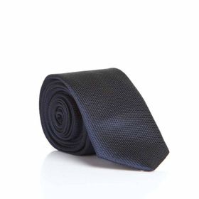 Gaffy DDK-03 Lacivert Slim Fit Düz Renk Dokuma Kravat