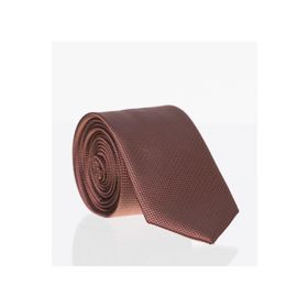 Gaffy DDK-04 Kiremit Slim Fit Düz Renk Dokuma Kravat