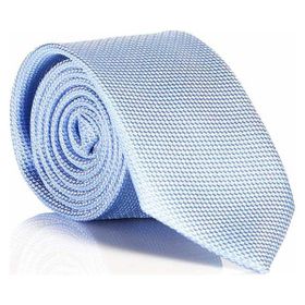 Gaffy DDK-10 Açık Mavi Slim Fit Düz Renk Dokuma Kravat