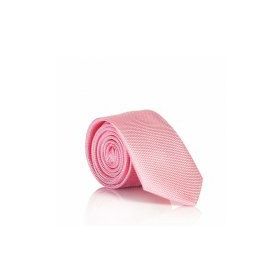 Gaffy DDK-18 Pembe Slim Fit Düz Renk Dokuma Kravat