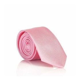 Gaffy DDK-18 Pembe Slim Fit Düz Renk Dokuma Kravat