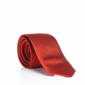 Gaffy DDK-20 Kırmızı Slim Fit Düz Renk Dokuma Kravat