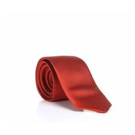 Gaffy DDK-20 Kırmızı Slim Fit Düz Renk Dokuma Kravat