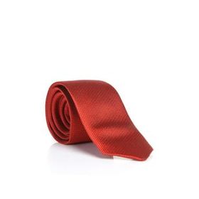 Gaffy DDK-20 Kırmızı Slim Fit Düz Renk Dokuma Kravat