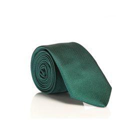 Gaffy DDK-28 Zümrüt Yeşil Slim Fit Düz Renk Dokuma Kravat