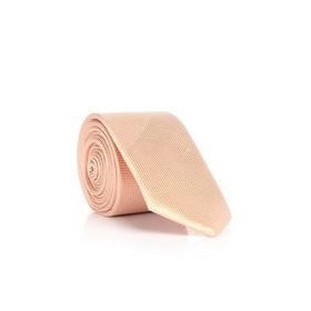 Gaffy DDK-38 Pudra Slim Fit Düz Renk Dokuma Kravat