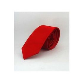 Gaffy KLR GYM CSK-01 Kırmızı Çocuk Boy Düz Renk Saten Kravat