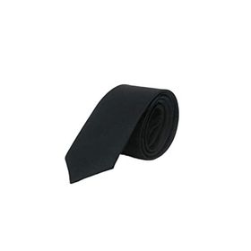 Gaffy KLR GYM CSK-02 Siyah Çocuk Boy Düz Renk Saten Kravat