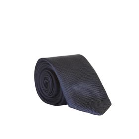 Gaffy KLR GYM DK-03 Lacivert Slim Fit Düz Renk Dokuma Kravat