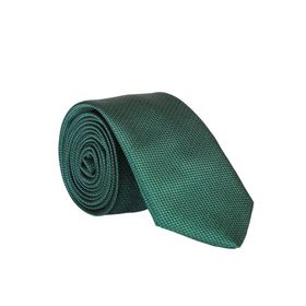 Gaffy KLR GYM-DK-28 Zümrüt Yeşili Slim Fit Düz Renk Dokuma Kravat