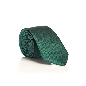 Gaffy KLR GYM-DK-28 Zümrüt Yeşili Slim Fit Düz Renk Dokuma Kravat