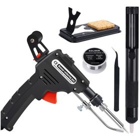 Gahome Otomatik Taşınabilir Elektrikli Siyah Lehim Makinesi