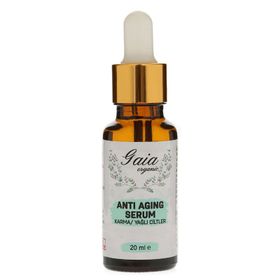 Gaia Organic 20 ml Karma ve Yağlı Ciltler İçin Anti Aging Serum