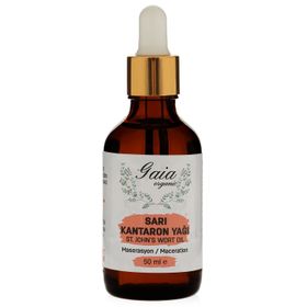 Gaia Organic 50 ml Sarı Kantaron Yağı