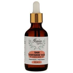 Gaia Organic 50 ml Sarı Kantaron Yağı