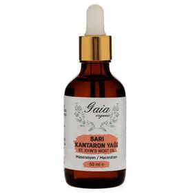 Gaia Organic 50 ml Sarı Kantaron Yağı