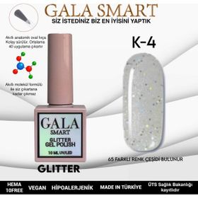 Gala 10 ml K-04 Smart Glitter Kalıcı Oje