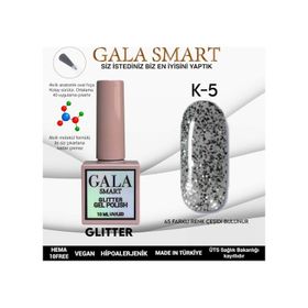 Gala 10 ml K-05 Smart Glitter Kalıcı Oje