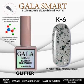 Gala 10 ml K-06 Smart Glitter Kalıcı Oje