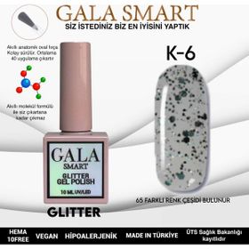Gala 10 ml K-06 Smart Glitter Kalıcı Oje