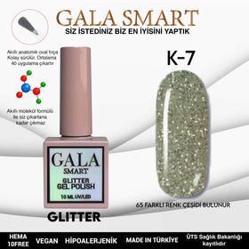Gala 10 ml K-07 Smart Glitter Kalıcı Oje