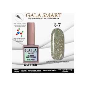 Gala 10 ml K-07 Smart Glitter Kalıcı Oje