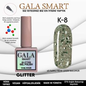 Gala 10 ml K-08 Smart Glitter Kalıcı Oje