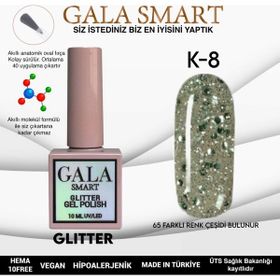 Gala 10 ml K-08 Smart Glitter Kalıcı Oje