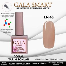 Gala 10 ml LN18 Smart Natural Kalıcı Oje
