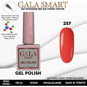 Gala 10 ml NO:257 Smart Classic Kalıcı Oje