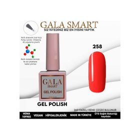 Gala 10 ml NO:258 Smart Classic Kalıcı Oje