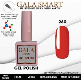 Gala 10 ml NO:260 Smart Classic Kalıcı Oje