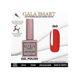 Gala 10 ml NO:260 Smart Classic Kalıcı Oje