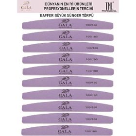 Gala Professional 100/180 10'lu Baffer Büyük Sünger Törpü
