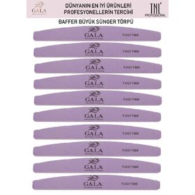 Gala Professional 100/180 10'lu Baffer Büyük Sünger Törpü