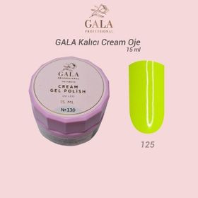 Gala Professional 125 15 ml Cream Kalıcı Oje