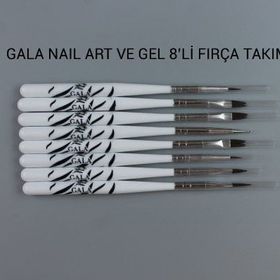 Gala Professional 8'li Lüks Zebra Fırça Takımı