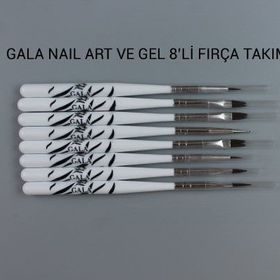 Gala Professional 8'li Lüks Zebra Fırça Takımı